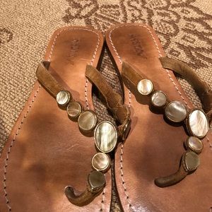 Cute summer sandal. Slightly worn